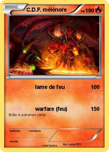 Pokemon C.D.F. mélénore
