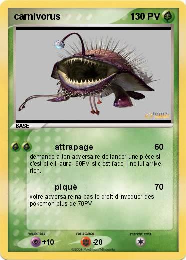 Pokemon carnivorus