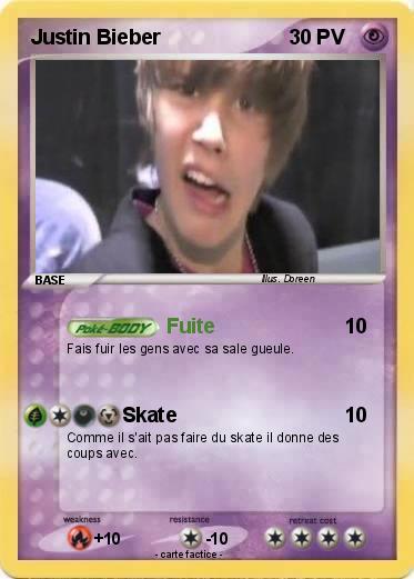 Pokemon Justin Bieber