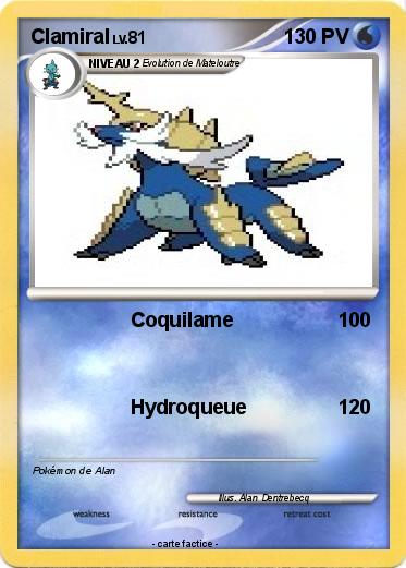 Pokemon Clamiral
