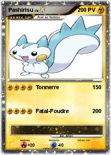 Pokemon Pashirisu