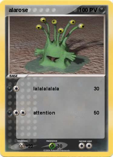 Pokemon alarose