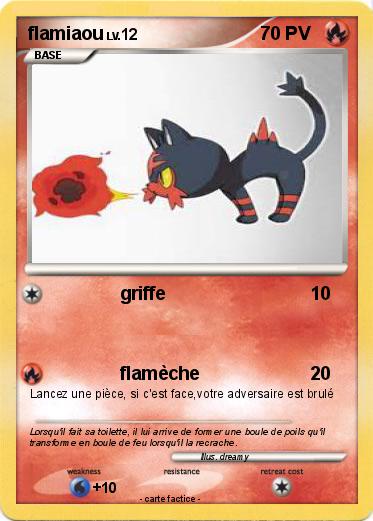 Pokemon flamiaou