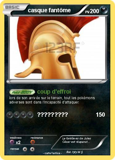 Pokemon casque fantôme