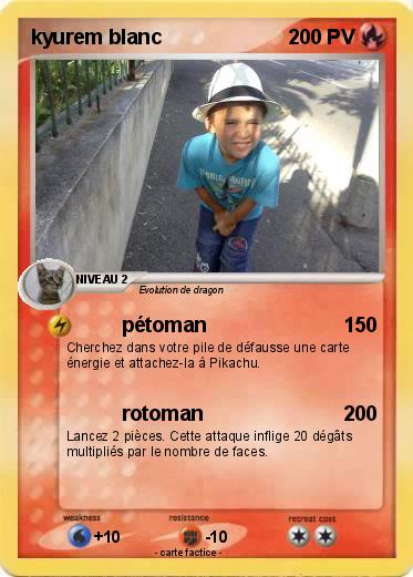 Pokemon kyurem blanc