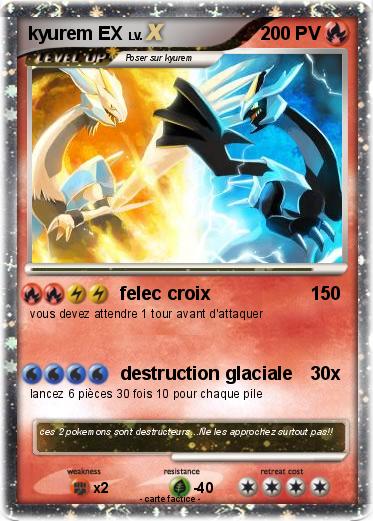 Pokemon kyurem EX