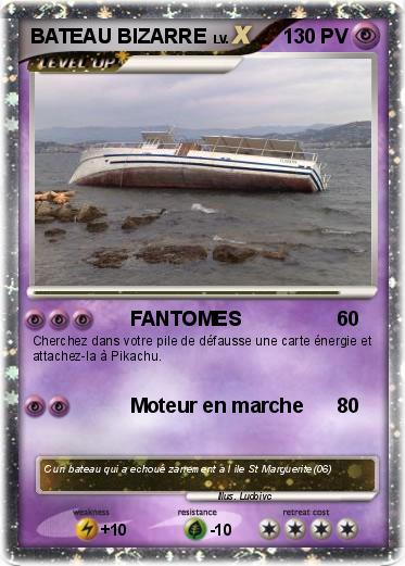 Pokemon BATEAU BIZARRE