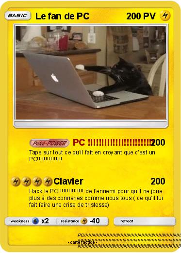 Pokemon Le fan de PC