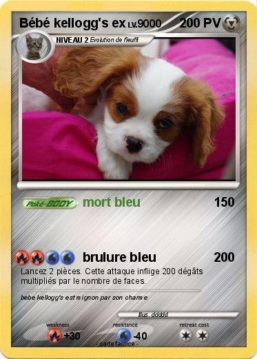 Pokemon Bébé kellogg's ex
