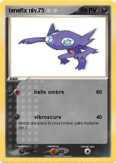 Pokemon tenefix niv.75