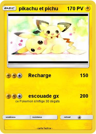 Pokemon pikachu et pichu