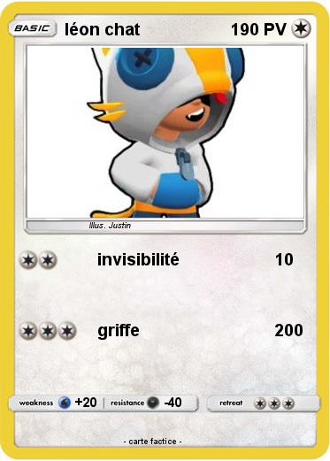 Pokemon léon chat