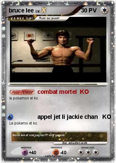 Pokemon bruce lee