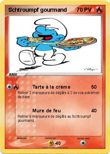 Pokemon Schtroumpf gourmand                                  