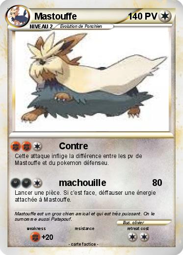 Pokemon Mastouffe