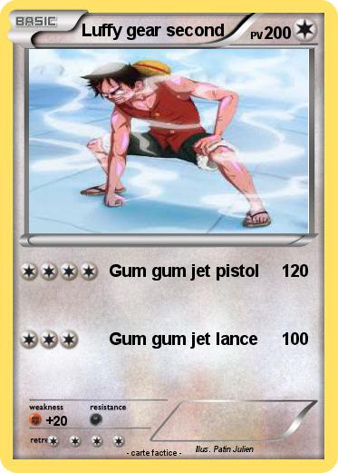 Pokemon Luffy gear second
