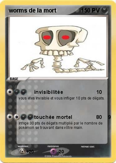Pokemon worms de la mort