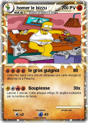 Pokemon homer le bizzu