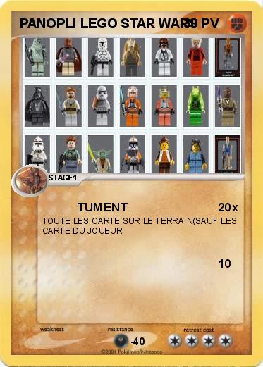 Pokemon PANOPLI LEGO STAR WARS