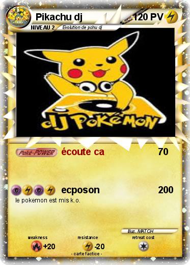 Pokemon Pikachu dj