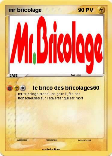 Pokemon mr bricolage