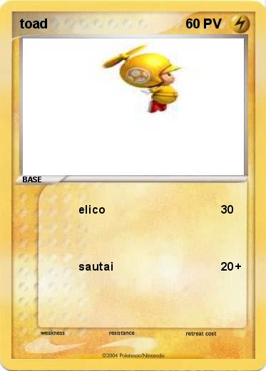 Pokemon toad 