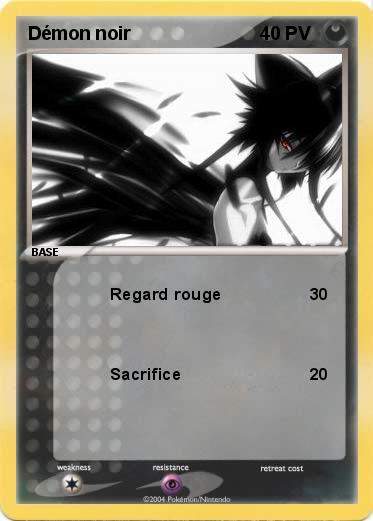 Pokemon Démon noir