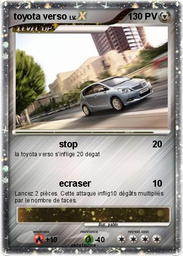 Pokemon toyota verso