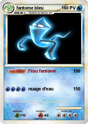 Pokemon fantome bleu