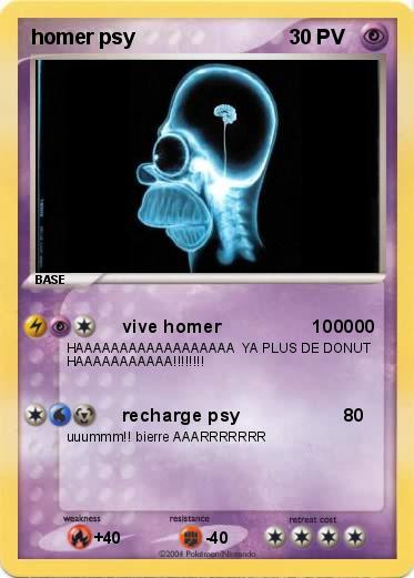 Pokemon homer psy