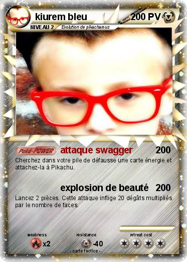 Pokemon kiurem bleu