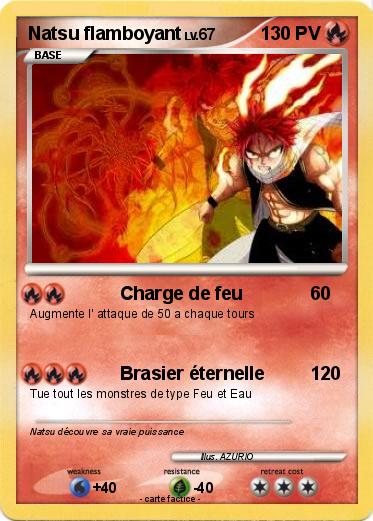 Pokemon Natsu flamboyant