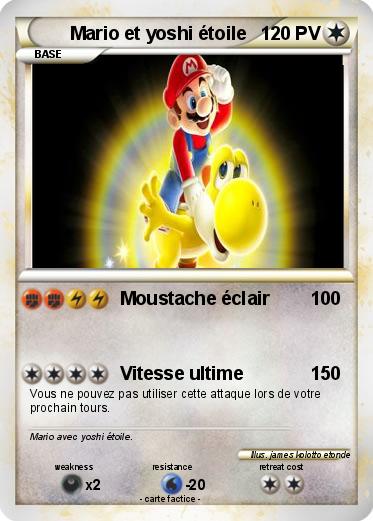 Pokemon Mario et yoshi étoile