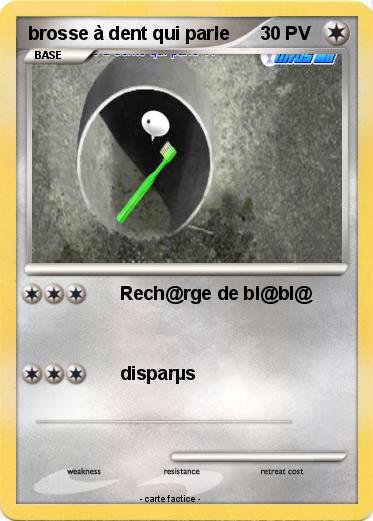 Pokemon brosse à dent qui parle