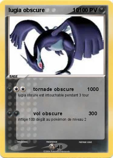 Pokemon lugia obscure                  10