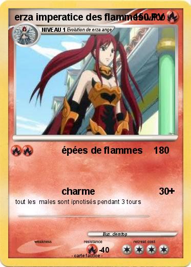 Pokemon erza imperatice des flammes