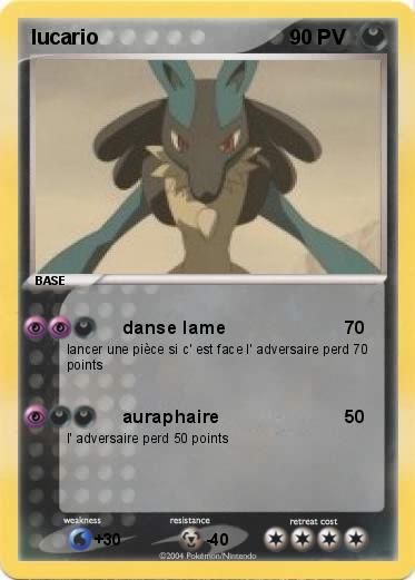 Pokemon lucario