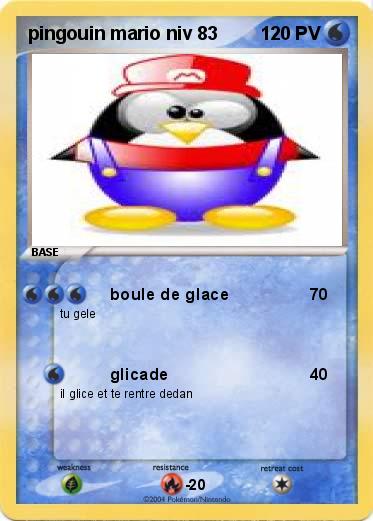 Pokemon pingouin mario niv 83