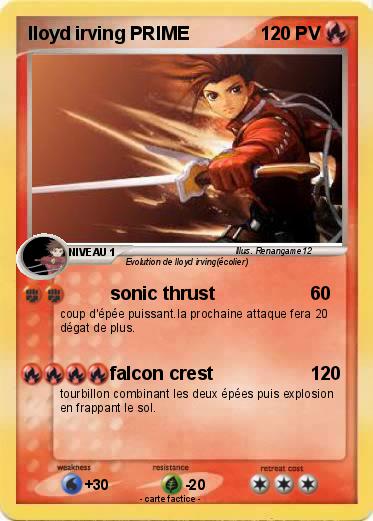 Pokemon lloyd irving PRIME