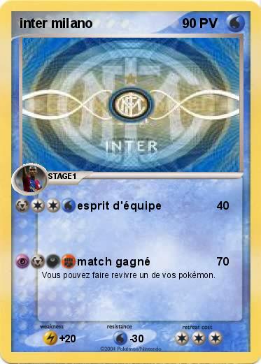 Pokemon inter milano