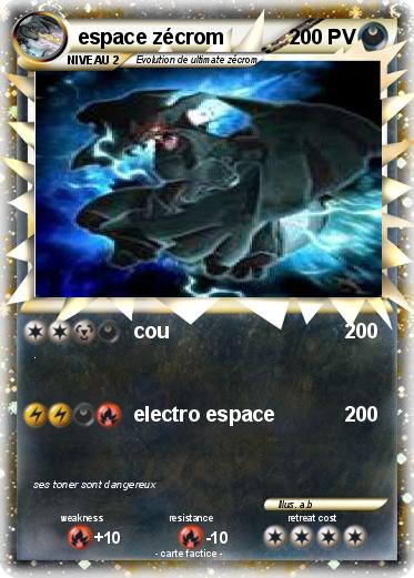 Pokemon espace zécrom