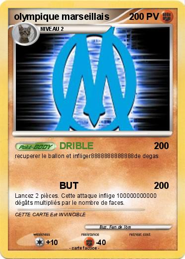 Pokemon olympique marseillais