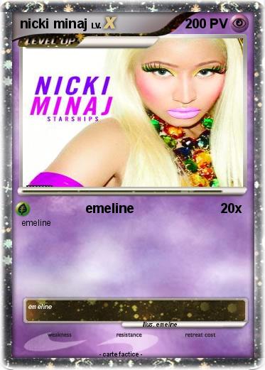 Pokemon nicki minaj