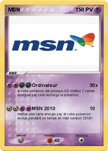 Pokemon MSN