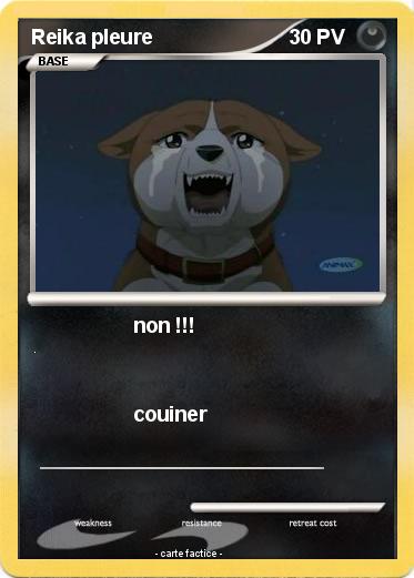 Pokemon Reika pleure