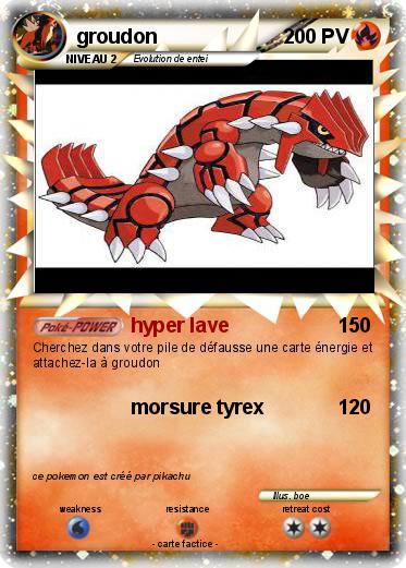 Pokemon groudon
