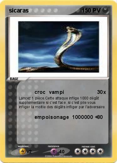 Pokemon sicaras