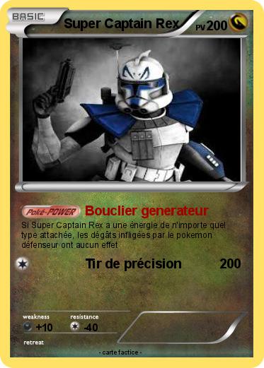 Pokemon Super Captain Rex