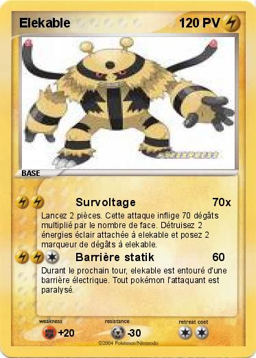 Pokemon Elekable