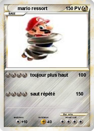 Pokemon mario ressort